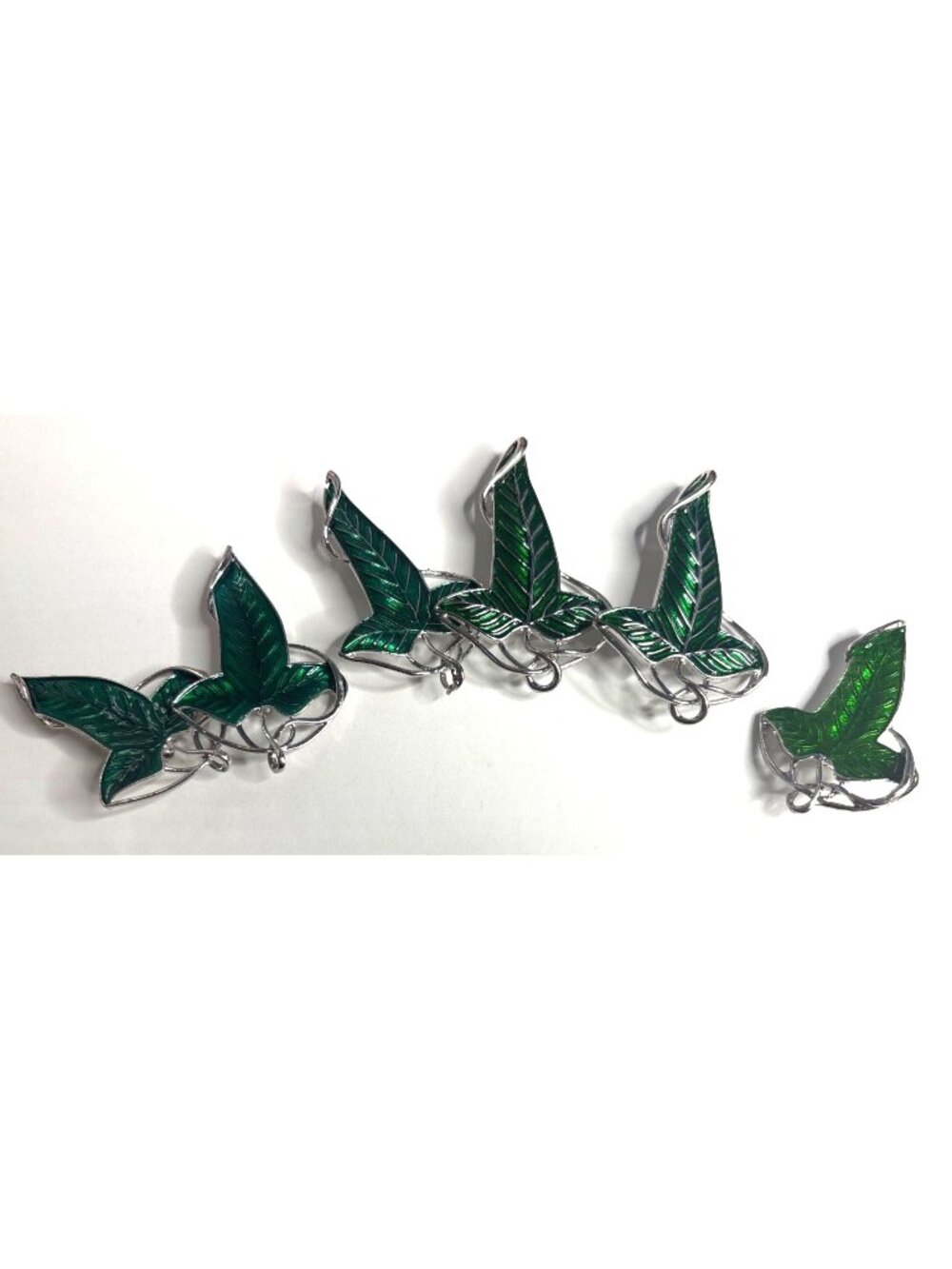 6 LOTR Elven Brooch Leaves of Lorien | Fantasy Wedding Accessory